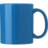 Mug en céramique personnalisé idéal pour cadeau d'entreprise - Kenna Matières : céramique Couleurs : bleu marquage laser ultra p