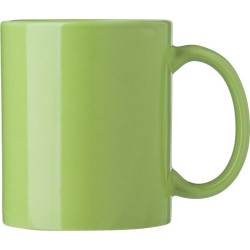 Mug en céramique personnalisé idéal pour cadeau d'entreprise - Kenna Matières : céramique Couleurs : vert clair cadeau entrepris