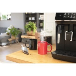 Mug en céramique personnalisé idéal pour cadeau d'entreprise - Kenna Matières : céramique Couleurs : orange marquage couleur écl