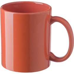 Mug en céramique personnalisé idéal pour cadeau d'entreprise - Kenna Matières : céramique Couleurs : rouge cadeau collaborateur 