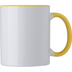 Mug personnalisé en céramique - Blair, cadeau d'entreprise idéal Matières : céramique Couleurs : jaune impression haute définiti