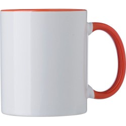 Mug personnalisé en céramique - Blair, cadeau d'entreprise idéal Matières : céramique Couleurs : orange goodies publicitaire évé