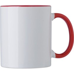 Mug personnalisé en céramique - Blair, cadeau d'entreprise idéal Matières : céramique Couleurs : rouge cadeau entreprise pas che