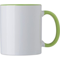 Mug personnalisé en céramique - Blair, cadeau d'entreprise idéal Matières : céramique Couleurs : vert clair personnalisable avec