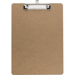 Clipboard Personnalisé en MDF - Gabriel, Accessoire de Bureau Matières : MDF Couleurs : brun
