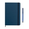 Carnet A5 Personnalisé et Stylo Assorti Cadeau d'Entreprise NEILO SET Matières : papier Couleurs : bleu cadeau entreprise pas ch