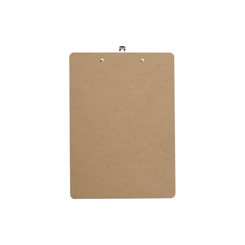 Clipboard Personnalisé en MDF - Gabriel, Accessoire de Bureau Matières : MDF Couleurs : brun personnalisable avec votre logo