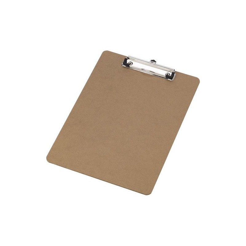 Clipboard Personnalisé en MDF - Gabriel, Accessoire de Bureau Matières : MDF Couleurs : brun goodies publicitaire événementiel