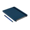 Carnet A5 Personnalisé et Stylo Assorti Cadeau d'Entreprise NEILO SET Matières : papier Couleurs : bleu impression haute définit
