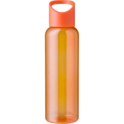 Gourde  de 500 ml en rPET - Lila Matières : PET recyclé Couleurs : orange impression haute définition