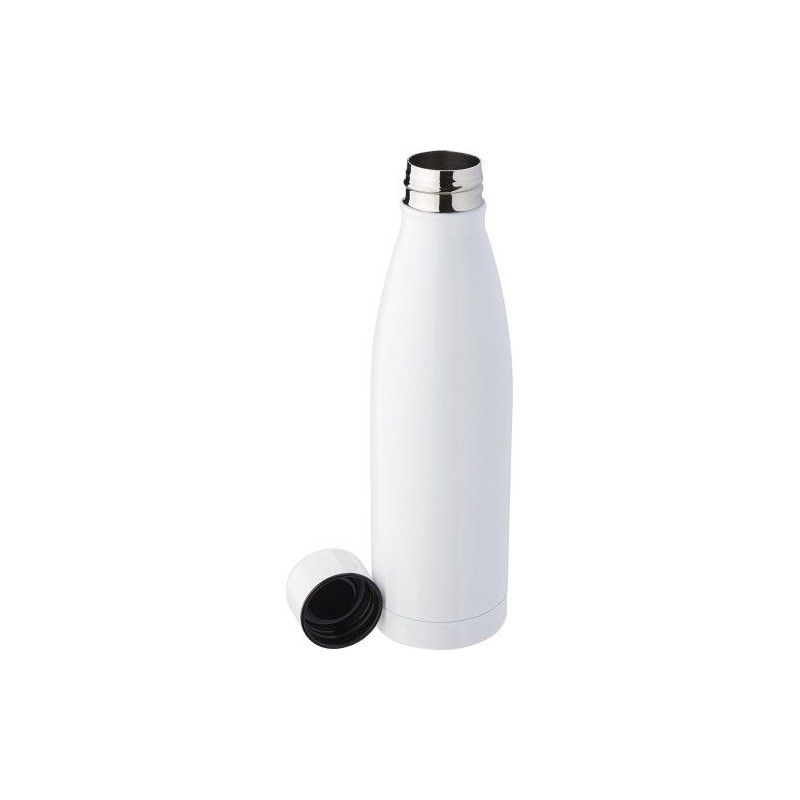 Gourde isotherme double paroi en acier inoxydable de 500 ml personnalisée - Marcelino Matières : acier inoxydable Couleurs : bla