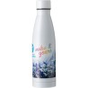 Gourde isotherme double paroi en acier inoxydable de 500 ml personnalisée - Marcelino Matières : acier inoxydable Couleurs : ble