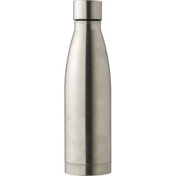 Gourde isotherme double paroi en acier inoxydable de 500 ml personnalisée - Marcelino Matières : acier inoxydable Couleurs : arg
