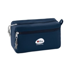 Trousse de toilette  sans PVC - Cadeau personnalisé NEW & SMART Matières : PET Couleurs : bleu cadeau client original