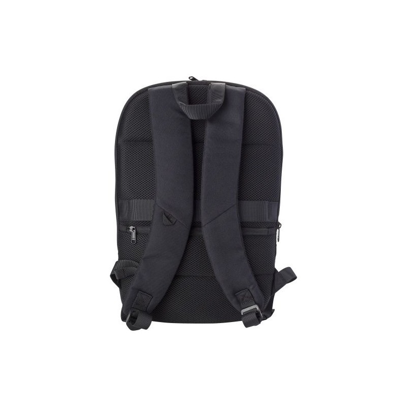 Sac à dos personnalisé en polyester pour voyages - Paul Matières : polyester Couleurs : noir personnalisable avec votre logo
