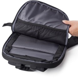 Sac à dos personnalisé en polyester pour voyages - Paul Matières : polyester Couleurs : noir impression haute définition