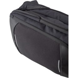 Sac à dos personnalisé en polyester pour voyages - Paul Matières : polyester Couleurs : noir marquage laser ultra précis