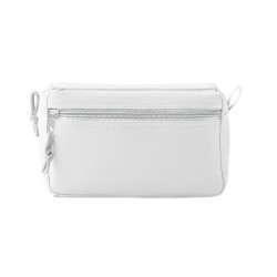 Trousse de toilette  sans PVC - Cadeau personnalisé NEW & SMART Matières : PET Couleurs : blanc goodies publicitaire événementie