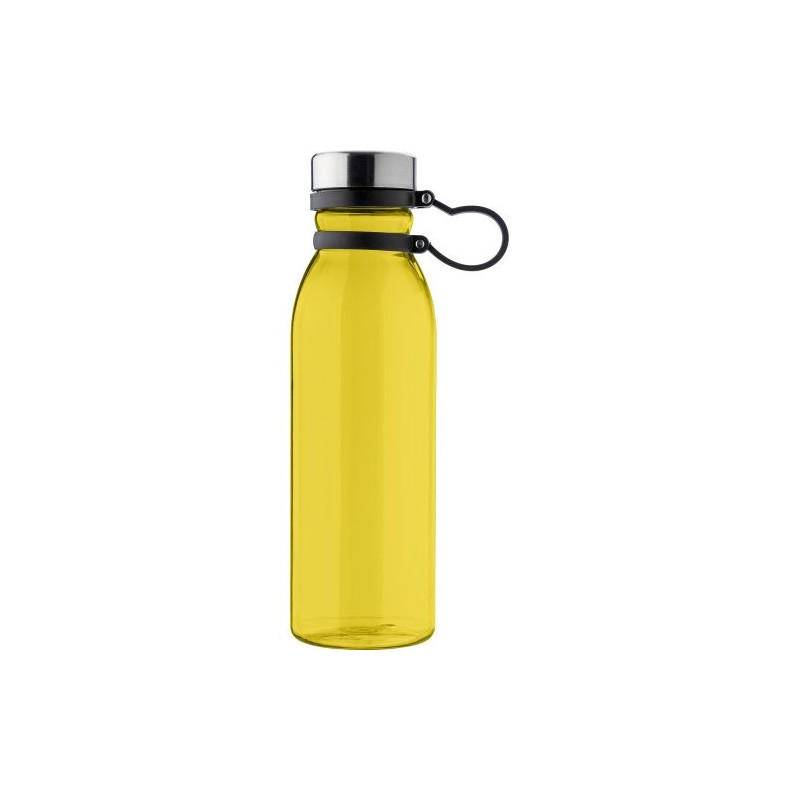 Gourde Éco-responsable 750 ml en rPET - Timothy Matières : silicone Couleurs : jaune livraison express 24h 48h