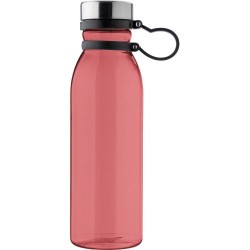 Gourde Éco-responsable 750 ml en rPET - Timothy Matières : silicone Couleurs : rouge impression haute définition