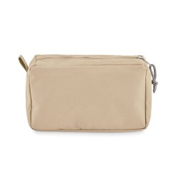 Trousse de toilette  sans PVC - Cadeau personnalisé NEW & SMART Matières : PET Couleurs : beige cadeau collaborateur premium