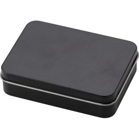 Jeu de cartes personnalisé de 54 pièces - Nathan Matières : fer Couleurs : noir cadeau collaborateur premium