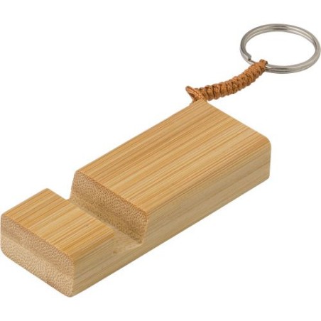 Support Éco-responsable en bambou pour téléphone - Kian Matières : bambou Couleurs : bambou