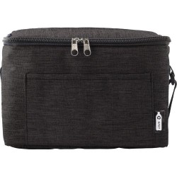 Sac isotherme  en polyester rPET personnalisé Isabella Matières : polyester Couleurs : noir