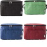Sac isotherme  en polyester rPET personnalisé Isabella Matières : polyester Couleurs : noir marquage laser ultra précis