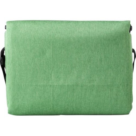 Sac isotherme  en polyester rPET personnalisé Isabella Matières : polyester Couleurs : noir cadeau collaborateur premium