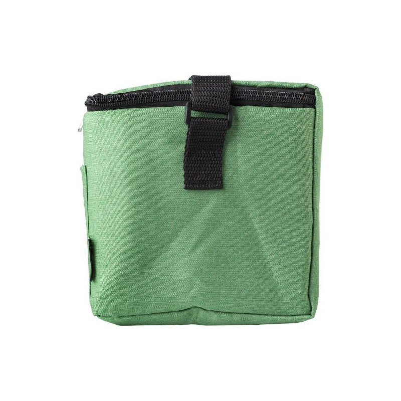 Sac isotherme  en polyester rPET personnalisé Isabella Matières : polyester Couleurs : noir impression logo haute qualité
