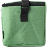 Sac isotherme  en polyester rPET personnalisé Isabella Matières : polyester Couleurs : noir impression logo haute qualité