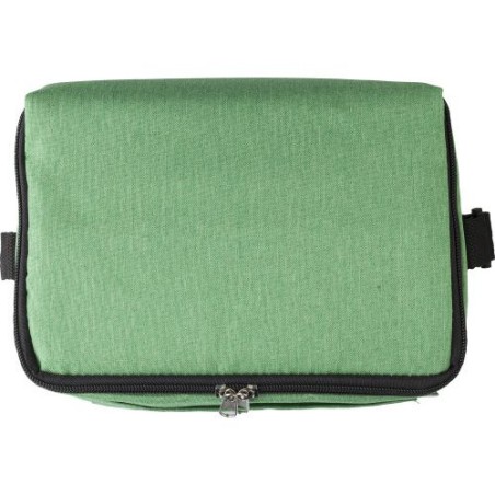 Sac isotherme  en polyester rPET personnalisé Isabella Matières : polyester Couleurs : noir objet promo petit budget