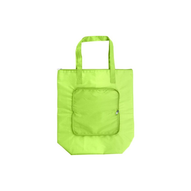 Sac isotherme pratique en polyester pour vos courses - Hal Matières : polyester Couleurs : vert citron