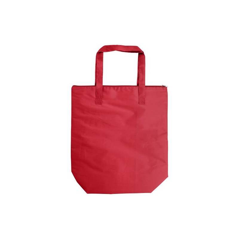 Sac isotherme pratique en polyester pour vos courses - Hal Matières : polyester Couleurs : vert citron goodies personnalisé en s