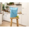 Sac isotherme pratique en polyester pour vos courses - Hal Matières : polyester Couleurs : bleu foncé impression logo haute qual
