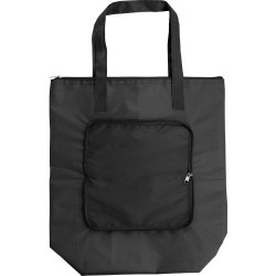 Sac isotherme pratique en polyester pour vos courses - Hal Matières : polyester Couleurs : noir personnalisable avec votre logo