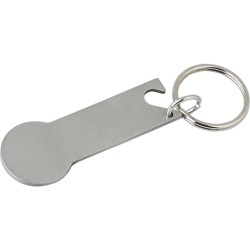 Porte-clés multifonctions en acier inoxydable  Gavin Matières : métal Couleurs : argenté cadeau entreprise pas cher