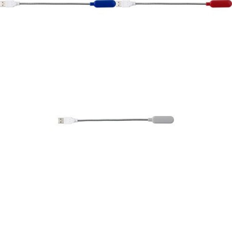 Liseuse USB Personnalisée en ABS et Métal - Modèle Lola Matières : cuivre Couleurs : rouge impression haute définition