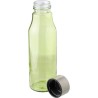 Bouteille  en verre et acier inoxydable 500 ml Andrei Matières : acier inoxydable Couleurs : noir goodies publicitaire durable
