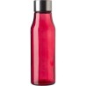 Bouteille  en verre et acier inoxydable 500 ml Andrei Matières : acier inoxydable Couleurs : rouge impression haute définition