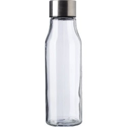 Bouteille  en verre et acier inoxydable 500 ml Andrei Matières : acier inoxydable Couleurs : noir 2