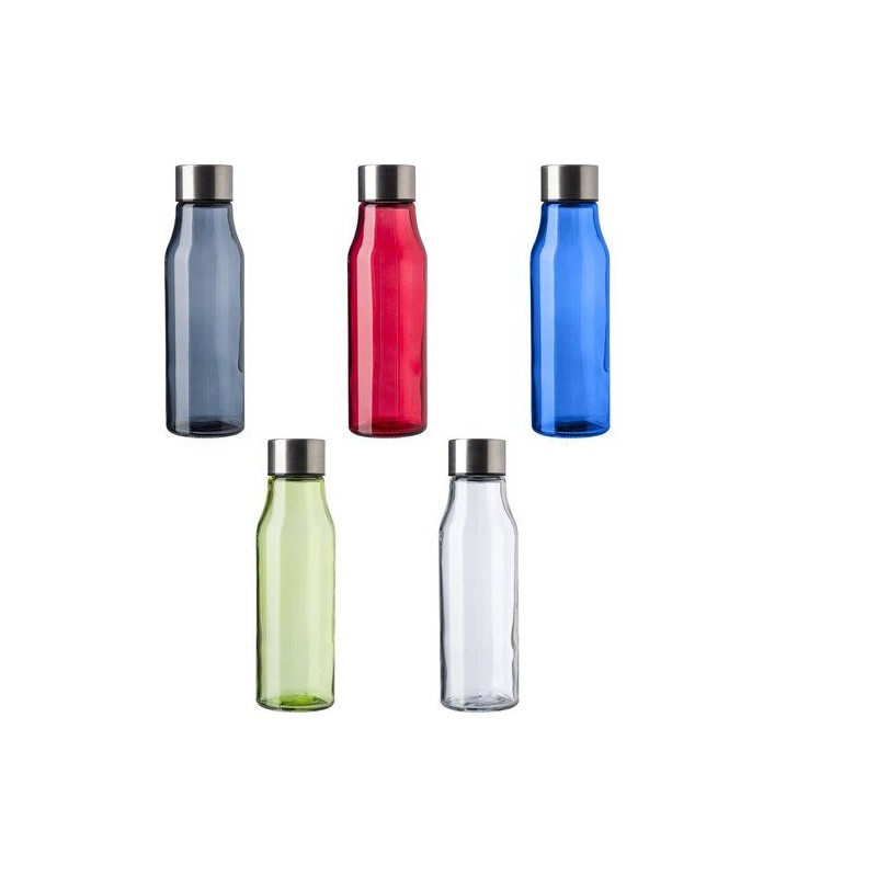 Bouteille  en verre et acier inoxydable 500 ml Andrei Matières : acier inoxydable Couleurs : naturel personnalisation rapide en 