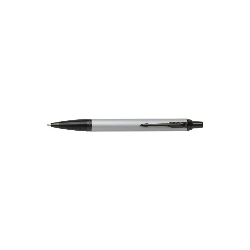 Stylo bille en métal luxe Parker IM - Cadeau d'entreprise Matières : métal Couleurs : noir marquage laser ultra précis