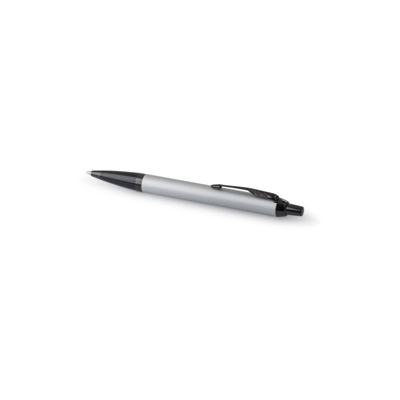 Stylo bille en métal luxe Parker IM - Cadeau d'entreprise Matières : métal Couleurs : noir impression logo haute qualité