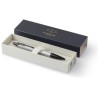 Stylo bille en métal luxe Parker IM - Cadeau d'entreprise Matières : métal Couleurs : gris goodies entreprise design