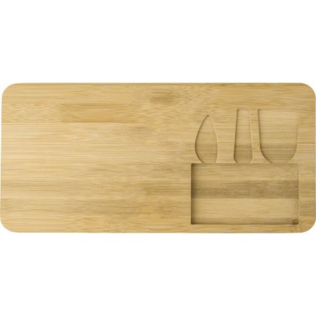 Set Personnalisé en Bambou à Fromage Regina Matières : bambou Couleurs : brun impression haute définition