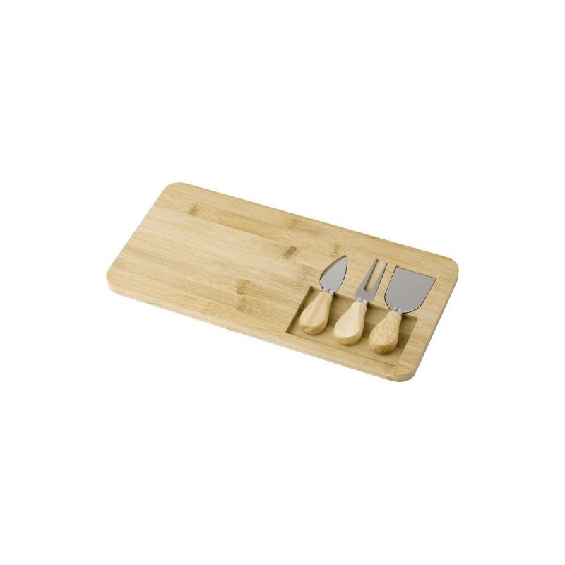 Set Personnalisé en Bambou à Fromage Regina Matières : bambou Couleurs : brun livraison express 24h 48h