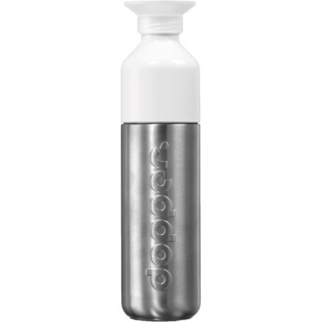 Gourde Sportive Éco-responsable Personnalisable 490 ml - Dopper Solid Steel