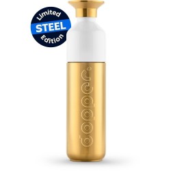 Gourde Sportive Éco-responsable Personnalisable 490 ml - Dopper Solid Steel marquage laser ultra précis